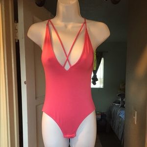 Sam Edelman Plunge Bodysuit